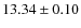 $13.34 \pm 0.10$