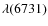 $\lambda(6731)$