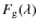$F_{\rm g}(\lambda)$