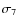 $\sigma_{\rm 7}$