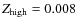 $Z_{\rm high}=0.008$