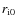 $r_{\rm i0}$