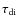 $\tau _{\rm di}$