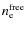$n_{\rm e}^{\rm free}$