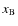$x_{\rm B}$