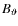 $B_\vartheta$