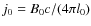 $j_0 = B_0 c / (4\pi l_0)$