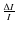 $\frac{\Delta I}{I}$