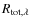 $R_{{\rm tot},\lambda}$