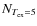 $N_{T_{\rm ex}=5}$