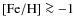 $\rm [Fe/H]\ga -1$