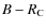 $B-R_{\rm C}$