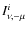 $I^{i}_{\nu,-\mu}$