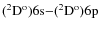 ${\rm (^2D^o)6s{-}(^2D^o)6p}$