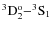 ${\rm ^3D^o_2{-}^3S_1}$