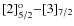 ${\rm [2]^o_{5/2}{-}[3]_{7/2}}$