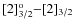 ${\rm [2]^o_{3/2}{-}[2]_{3/2}}$