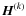 ${\vec H}^{(k)}$