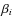 $\beta_i$
