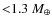 ${<}1.3~M_\oplus$