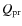 $Q_{{\rm pr}}$