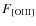 $F_{\rm [OIII]}$