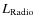 $L_{\rm Radio}$
