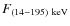 $F_{(14-195)~{\rm keV}}$