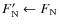 $F_{\rm N}' \leftarrow F_{\rm N}$