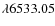 $\lambda6533.05$