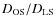 $D_{\rm OS}/D_{\rm LS}$