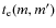 $t_{\rm e}(m,m')$