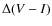 $\Delta (V-I)$
