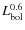 $L_{\rm bol}^{0.6}$