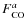 $F_{\rm CO}^a$