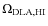 $\Omega_{\rm DLA, HI}$