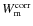 $W_{\rm m}^{\rm corr}$