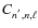 $C_{n^{'},n,\ell}$