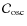 $\mathcal{C}_{\rm osc}$