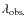 $\lambda_{\rm obs.}$