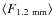 $\langle F_{\rm {1.2~mm}}\rangle $