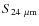 $S_{\rm {24~\mu m}}$