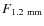 $F_{\rm 1.2~mm}$
