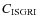 $C_{\rm ISGRI}$