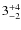 $\rm 3^{+4}_{-2}$