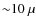 ${\sim}10~\mu$