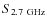 $S_{2.7~{\rm GHz}}$