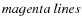 $magenta \ lines$
