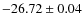 $-26.72 \pm 0.04$