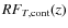 $RF_{T,{\rm cont}}(z)$